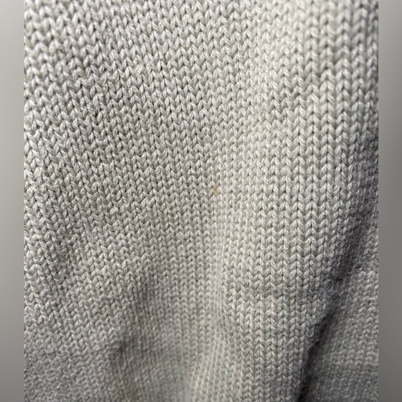 Vintage St. John's Bay‎ Cotton Knit Sweater Top Women's Green Sage 80s L - Picture 4 of 4